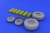 Eduard 632006 F-4J/ S wheels 1/32 TAMIYA